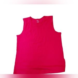 White Stag Xxl Top Tank Shirt Red Woman. (0174)